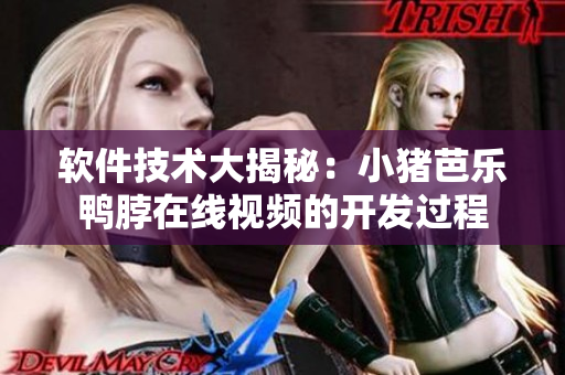 软件技术大揭秘：小猪芭乐鸭脖在线视频的开发过程