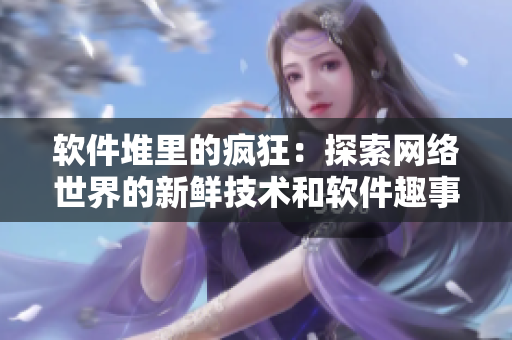 软件堆里的疯狂：探索网络世界的新鲜技术和软件趣事