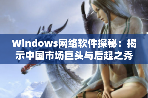 Windows网络软件探秘：揭示中国市场巨头与后起之秀
