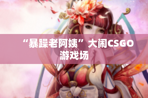 “暴躁老阿姨”大闹CSGO游戏场