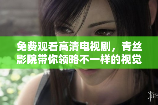 免费观看高清电视剧，青丝影院带你领略不一样的视觉享受！