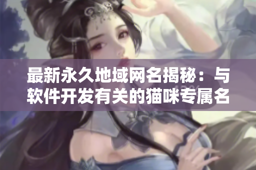 最新永久地域网名揭秘：与软件开发有关的猫咪专属名称