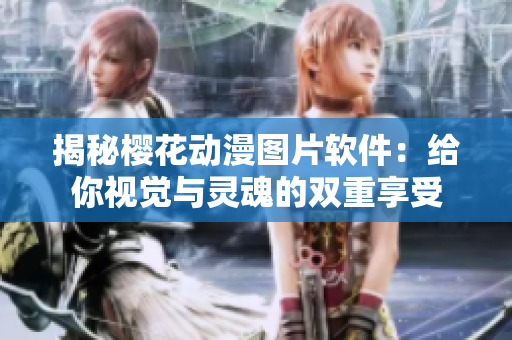 揭秘樱花动漫图片软件：给你视觉与灵魂的双重享受