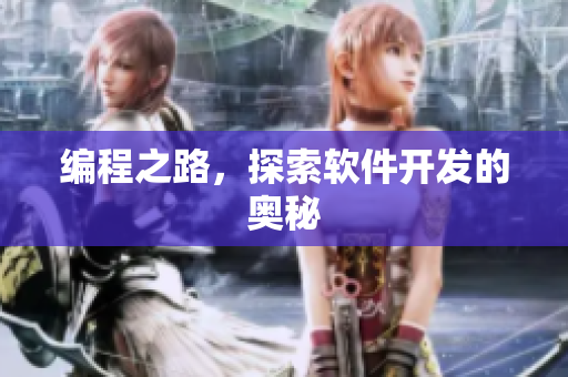 编程之路，探索软件开发的奥秘
