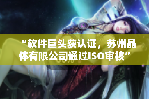 “软件巨头获认证，苏州晶体有限公司通过ISO审核”