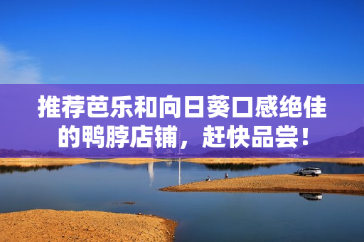 推荐芭乐和向日葵口感绝佳的鸭脖店铺，赶快品尝！