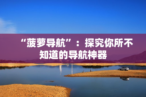 “菠萝导航”：探究你所不知道的导航神器