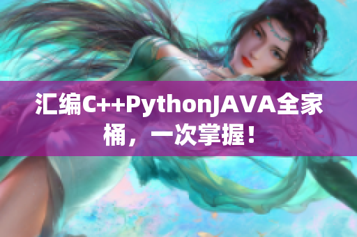 汇编C++PythonJAVA全家桶，一次掌握！