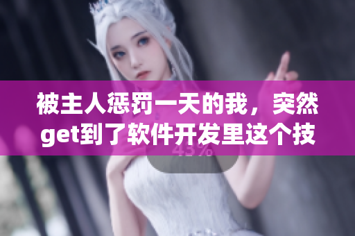 被主人惩罚一天的我，突然get到了软件开发里这个技巧！