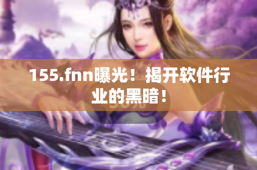 155.fnn曝光！揭开软件行业的黑暗！