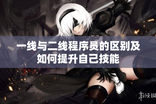 一线与二线程序员的区别及如何提升自己技能