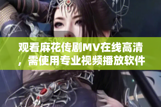 观看麻花传剧MV在线高清，需使用专业视频播放软件
