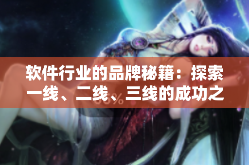 软件行业的品牌秘籍：探索一线、二线、三线的成功之道