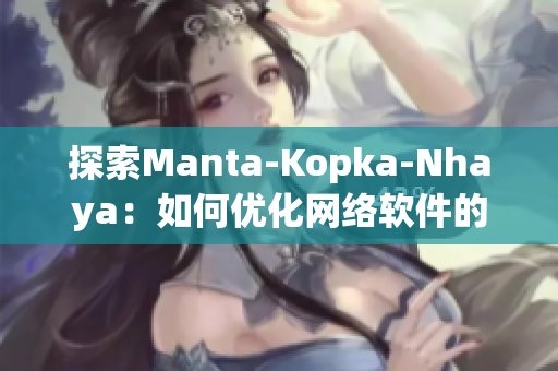 探索Manta-Kopka-Nhaya：如何优化网络软件的性能？