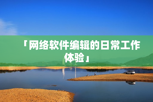 「网络软件编辑的日常工作体验」