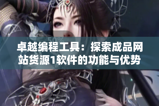 卓越编程工具：探索成品网站货源1软件的功能与优势