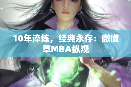 10年淬炼，经典永存：微微草MBA纵观