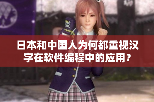 日本和中国人为何都重视汉字在软件编程中的应用？