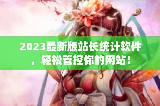 2023最新版站长统计软件，轻松管控你的网站！