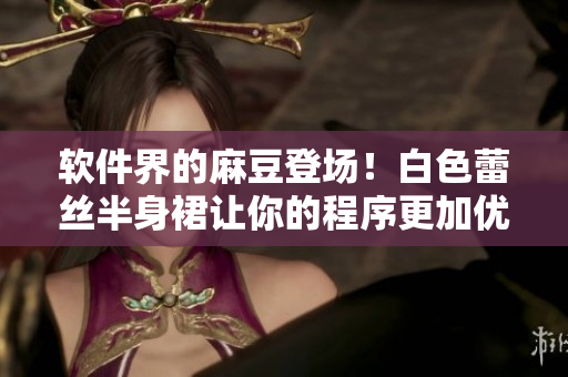 软件界的麻豆登场！白色蕾丝半身裙让你的程序更加优雅