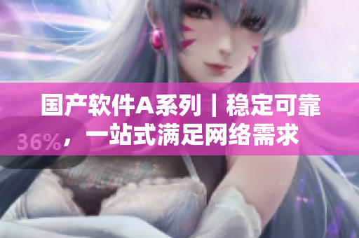 国产软件A系列｜稳定可靠，一站式满足网络需求