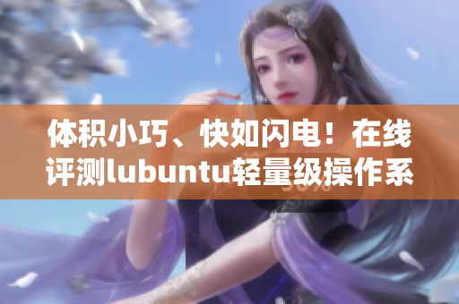 体积小巧、快如闪电！在线评测lubuntu轻量级操作系统