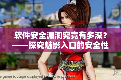 软件安全漏洞究竟有多深？——探究魅影入口的安全性