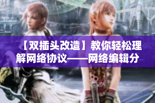 【双插头改造】教你轻松理解网络协议——网络编辑分享