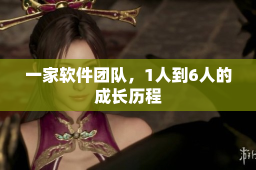一家软件团队，1人到6人的成长历程