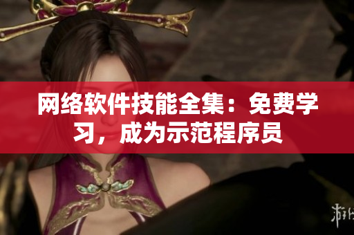 网络软件技能全集：免费学习，成为示范程序员