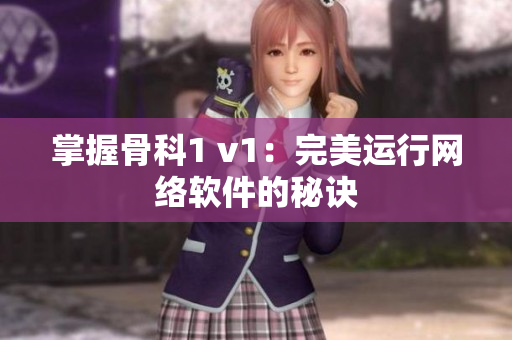 掌握骨科1 v1：完美运行网络软件的秘诀