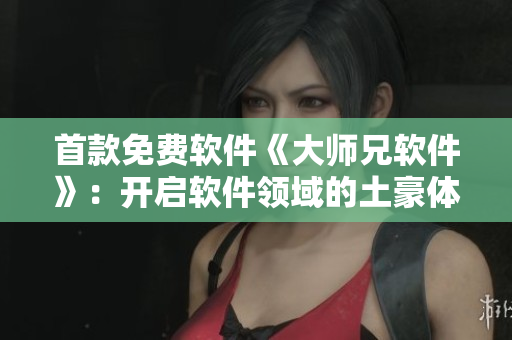 首款免费软件《大师兄软件》：开启软件领域的土豪体验！