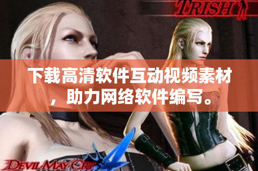 下载高清软件互动视频素材，助力网络软件编写。