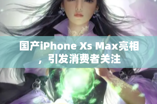 国产iPhone Xs Max亮相，引发消费者关注