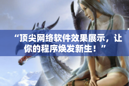 “顶尖网络软件效果展示，让你的程序焕发新生！”