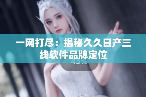 一网打尽：揭秘久久日产三线软件品牌定位