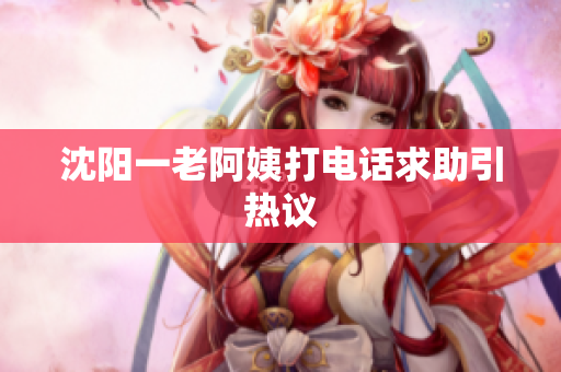 沈阳一老阿姨打电话求助引热议