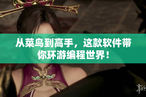 从菜鸟到高手，这款软件带你环游编程世界！