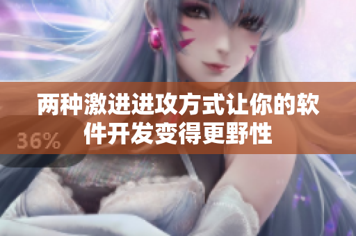 两种激进进攻方式让你的软件开发变得更野性