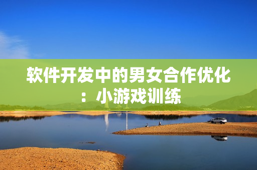 软件开发中的男女合作优化：小游戏训练