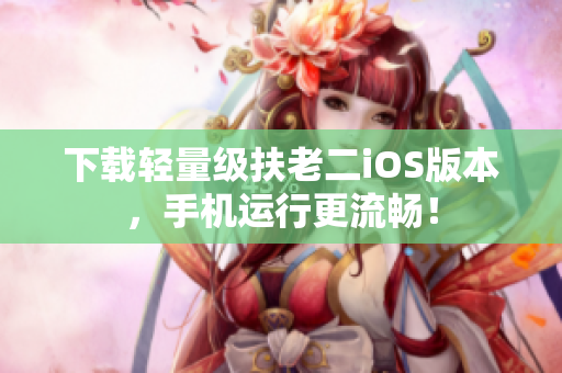 下载轻量级扶老二iOS版本，手机运行更流畅！