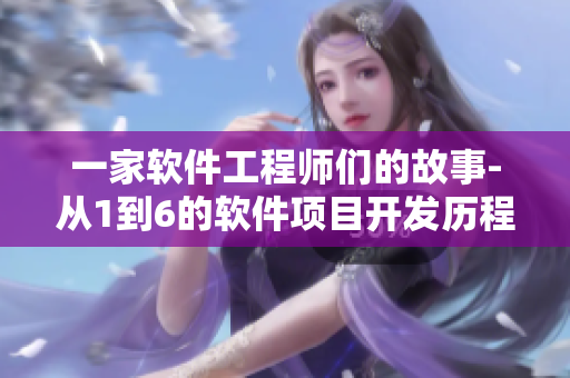 一家软件工程师们的故事-从1到6的软件项目开发历程