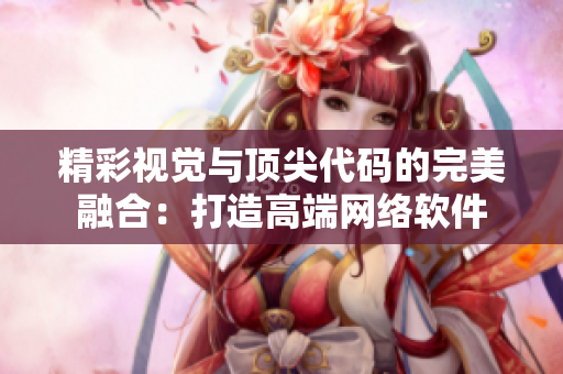 精彩视觉与顶尖代码的完美融合：打造高端网络软件