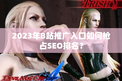 2023年B站推广入口如何抢占SEO排名？