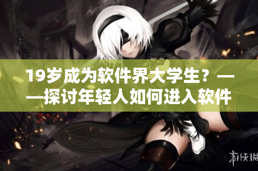 19岁成为软件界大学生？——探讨年轻人如何进入软件行业