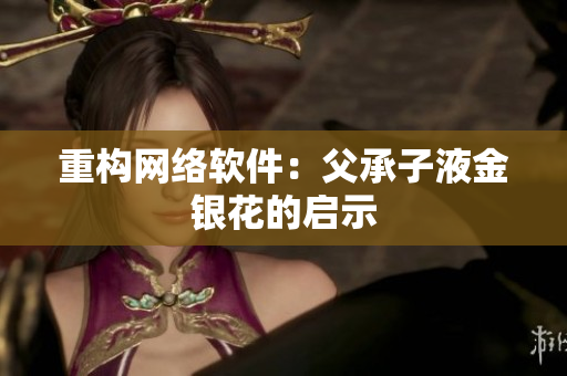 重构网络软件：父承子液金银花的启示