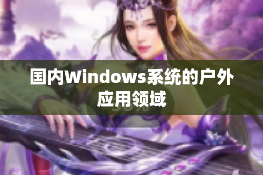 国内Windows系统的户外应用领域