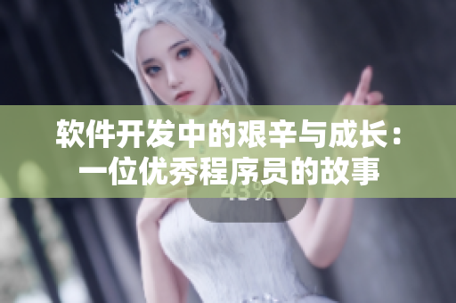 软件开发中的艰辛与成长：一位优秀程序员的故事