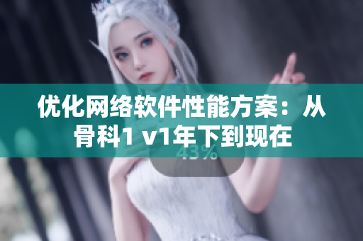 优化网络软件性能方案：从骨科1 v1年下到现在
