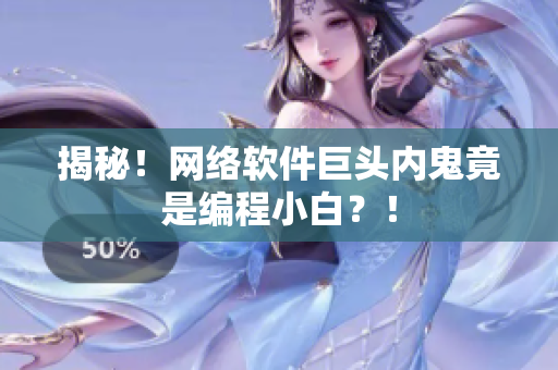 揭秘！网络软件巨头内鬼竟是编程小白？！